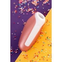 Вакуум-волновой бесконтактный стимулятор клитора Satisfyer Love Breeze, Силикон, Розовый, 9,5 см