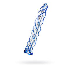 Нереалистичный фаллоимитатор Sexus Glass, Стекло, Прозрачный, 18,7 см
