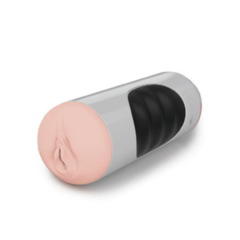 Вибромастурбатор-вагина с мягкой тубе Pipedream Extreme Toyz Mega Grip Vibrating Stroker Pus