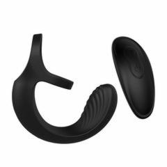 VIBRATING BALL Эрекционное кольцо с вибрацией и стимуляцией мошонки с пультом
