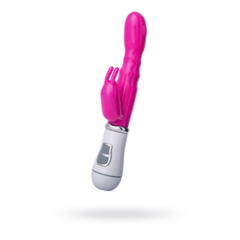 Вибратор с клиторальным стимулятором TOYFA A-Toys  , TPE, Розовый, 20 см