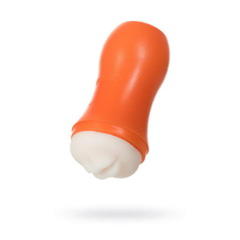 Мастурбатор TOYFA A-Toys, рот, оранжевый/телесный, 14 см